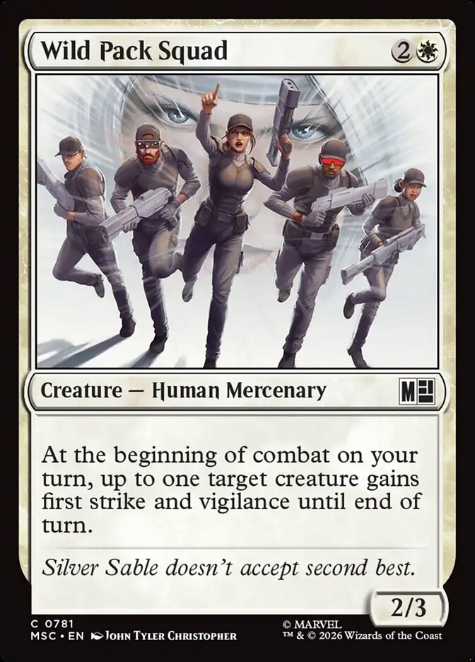 Wild Pack Squad Foil