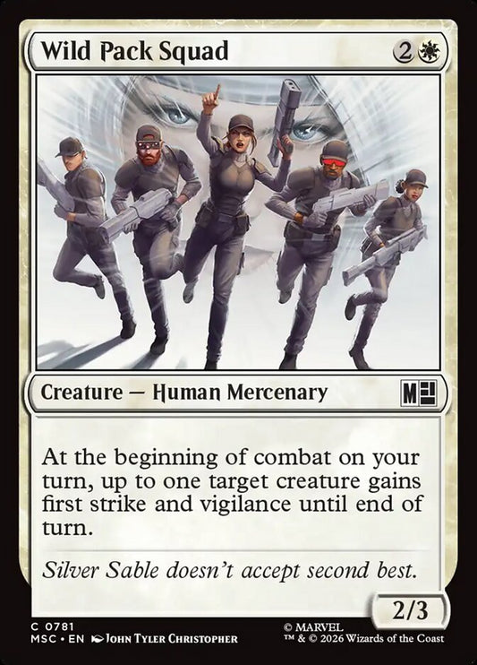 Wild Pack Squad Foil