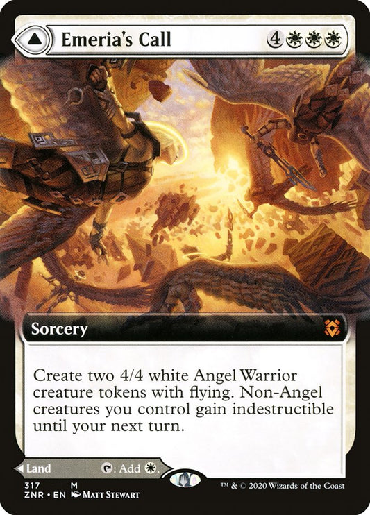 Emeria's Call // Emeria, Shattered Skyclave Extended Art