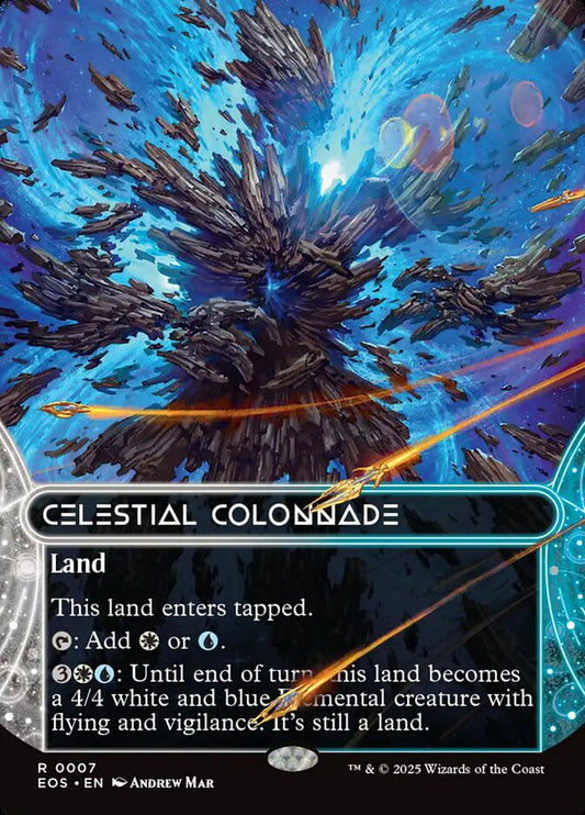 Celestial Colonnade Borderless Stellar Sights