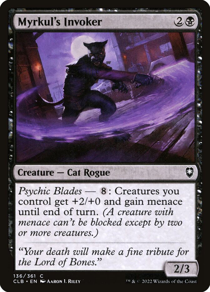 Myrkul's Invoker Foil