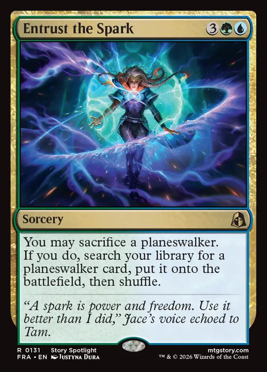 Entrust the Spark Foil