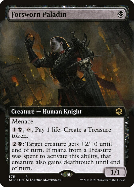 Forsworn Paladin Extended Art
