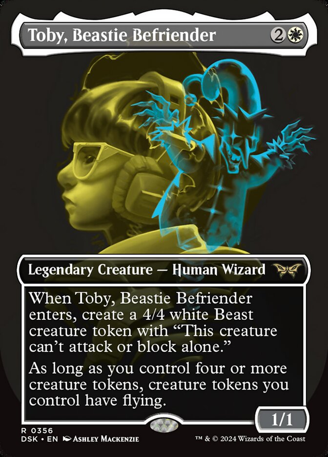 Toby, Beastie Befriender Borderless Foil