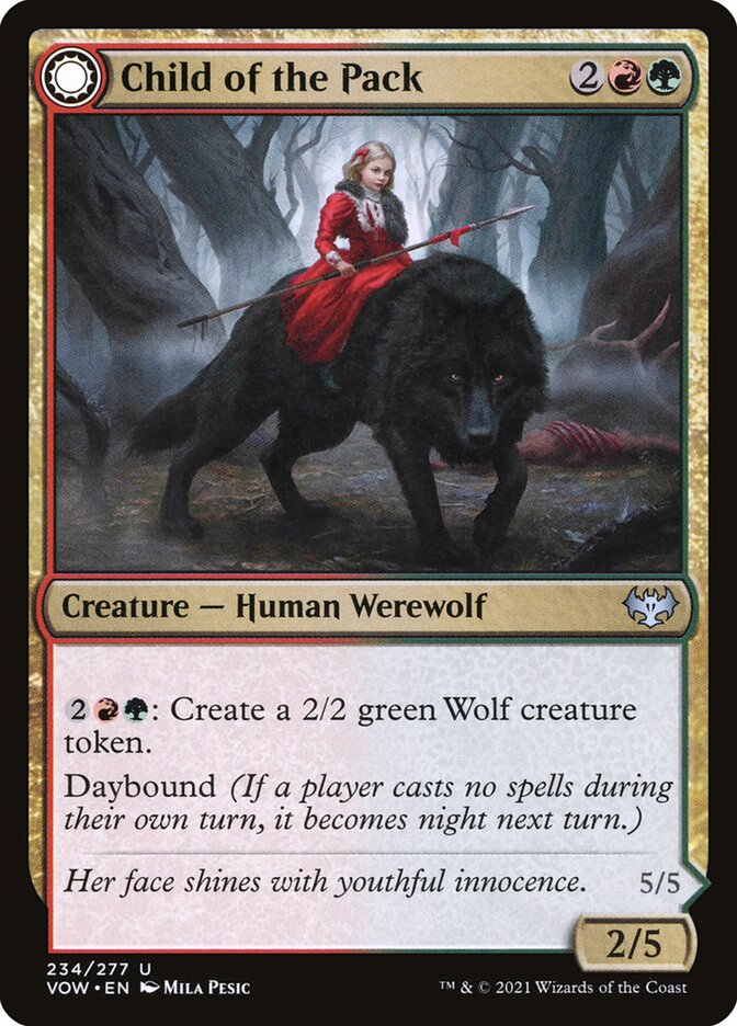 Child of the Pack // Savage Packmate Foil