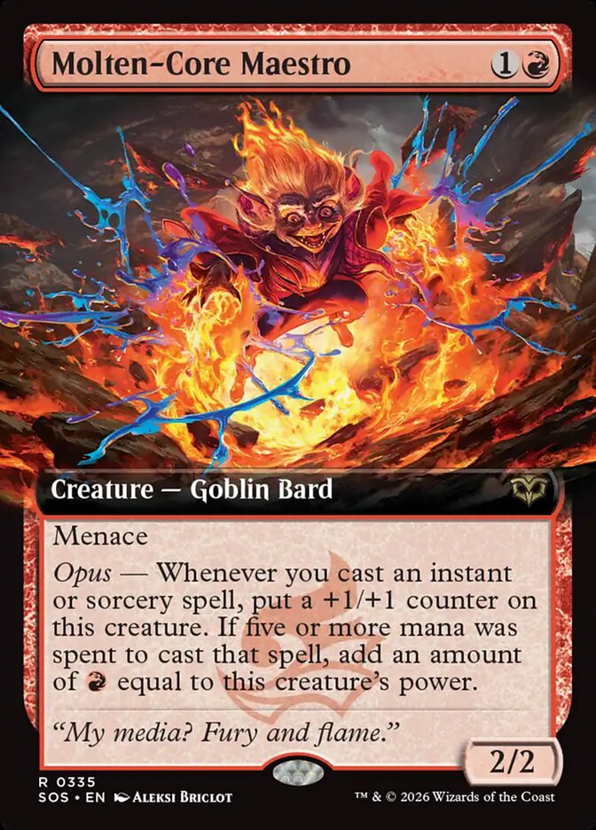 Molten-Core Maestro Extended Art