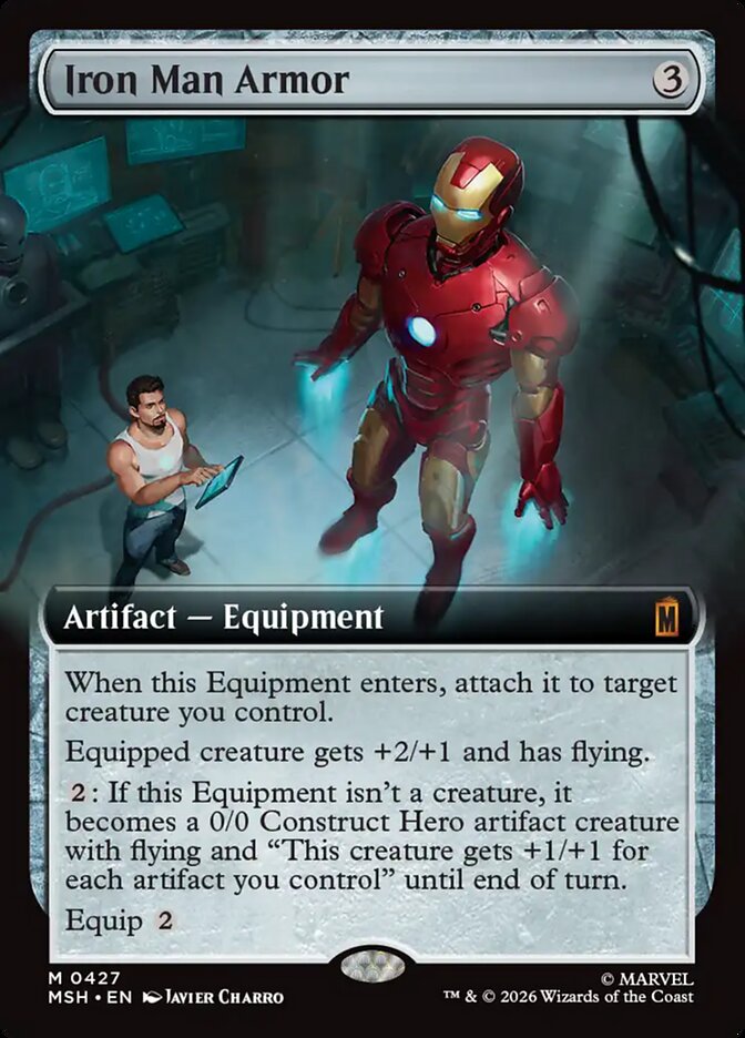 Iron Man Armor Extended Art