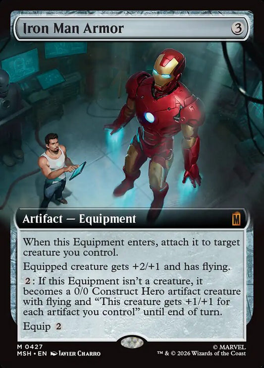 Iron Man Armor Extended Art