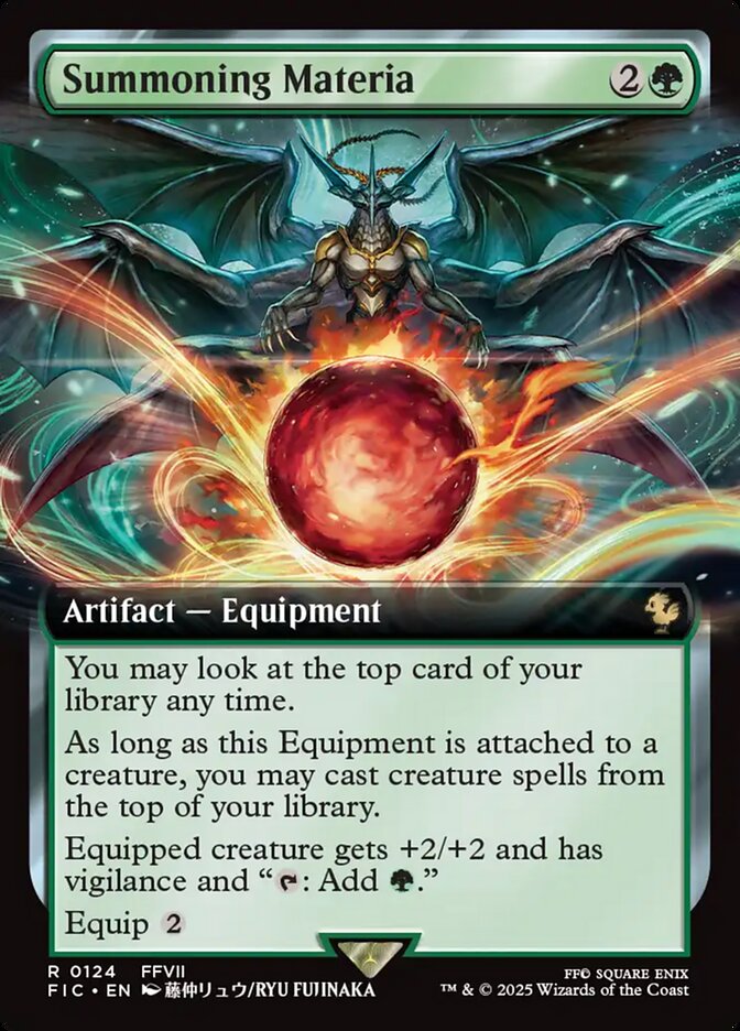 Summoning Materia Extended Foil