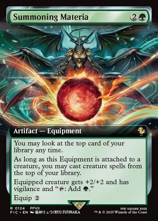 Summoning Materia Extended Foil