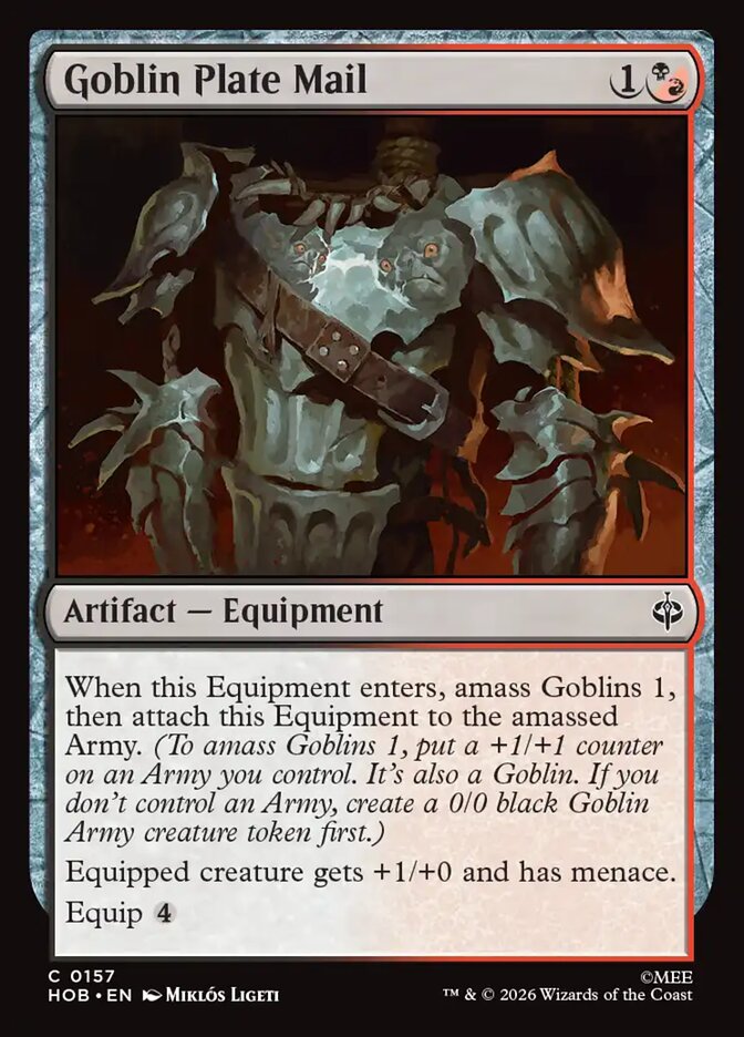 Goblin Plate Mail Foil