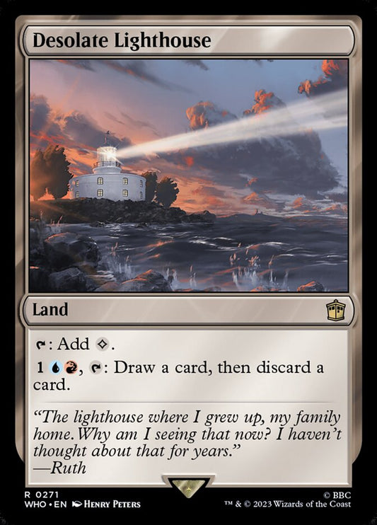 Desolate Lighthouse Foil