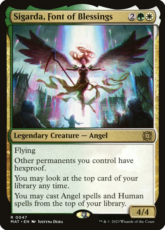 Sigarda, Font of Blessings Foil
