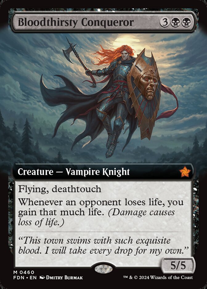 Bloodthirsty Conqueror Extended Art