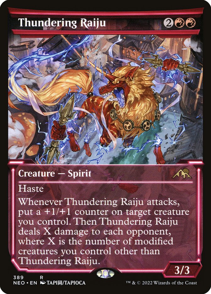 Thundering Raiju Showcase