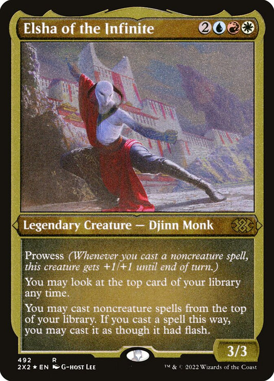 Elsha of the Infinite Etched Foil