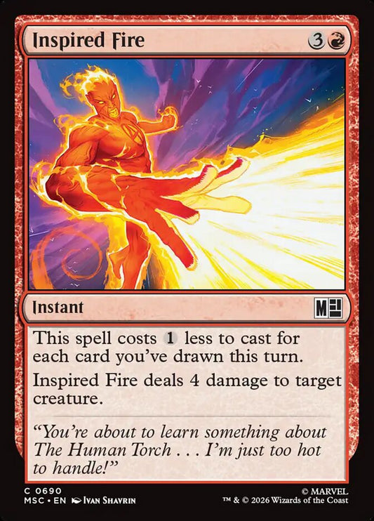 Inspired Fire Foil