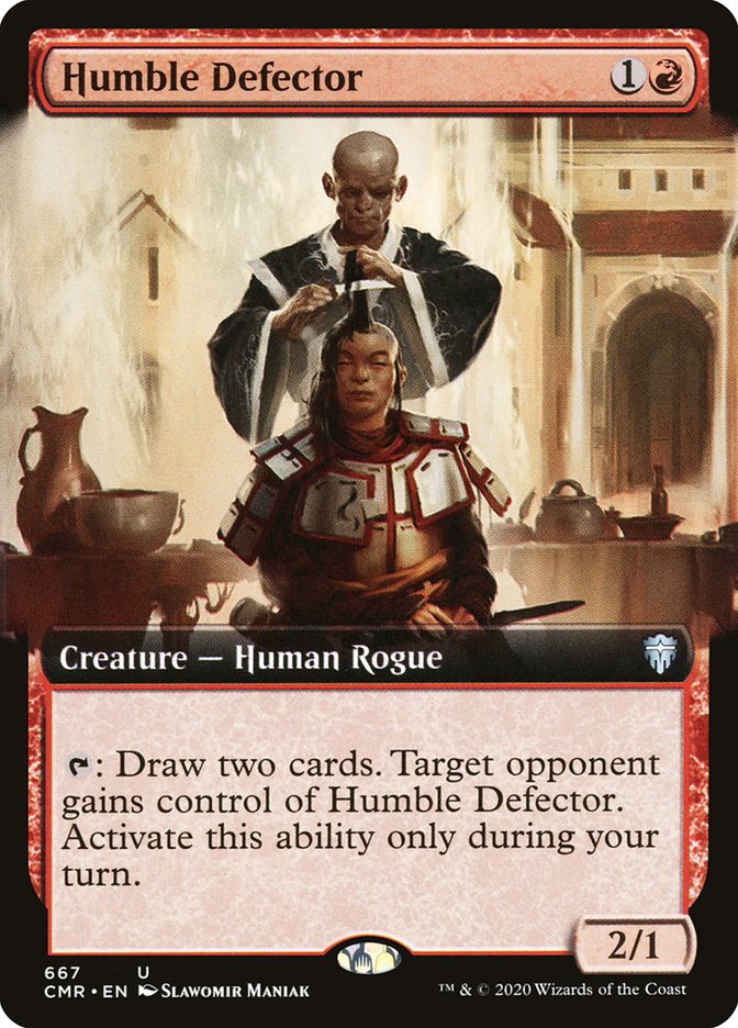 Humble Defector Extended Art Foil