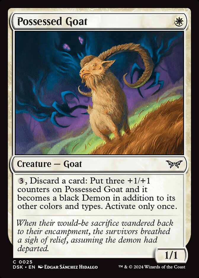 Possessed Goat Foil