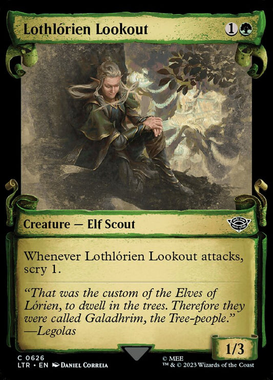 Lothlórien Lookout Showcase Silver Foil