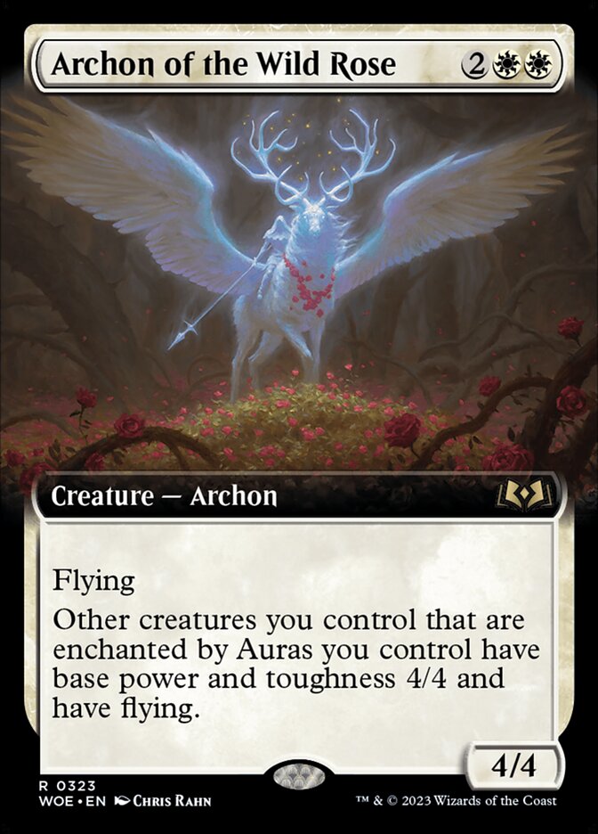 Archon of the Wild Rose Extended Art Foil