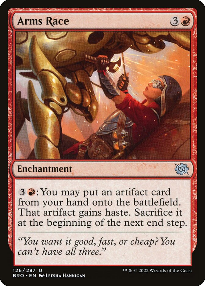 Arms Race Foil