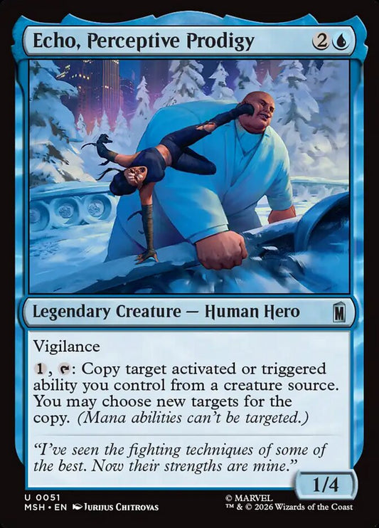 Echo, Perceptive Prodigy Foil