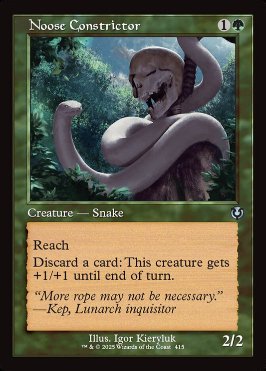 Noose Constrictor Retroframe Foil
