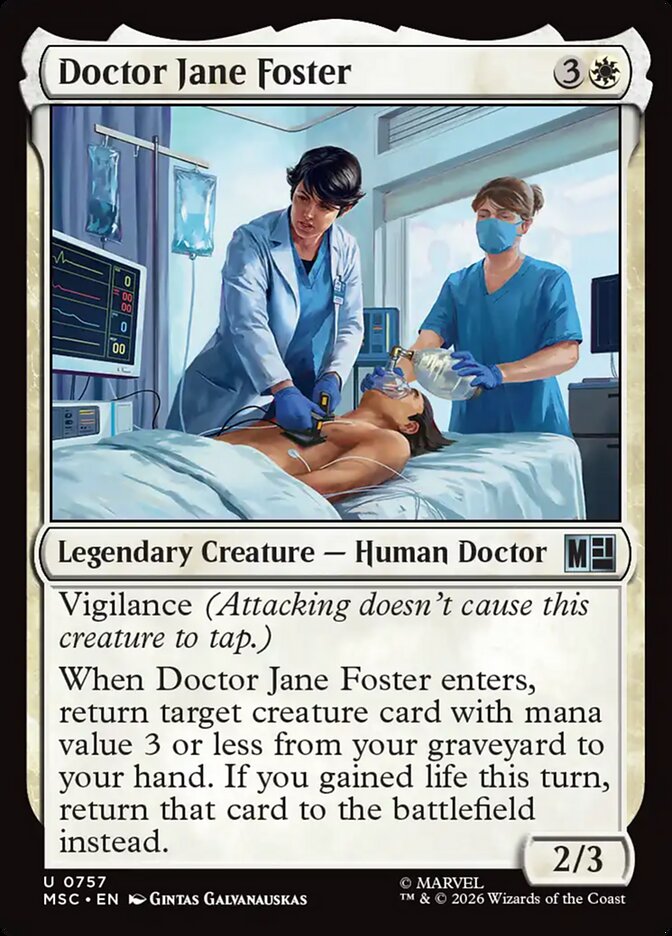 Doctor Jane Foster Foil