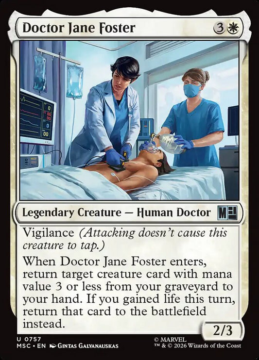 Doctor Jane Foster Foil
