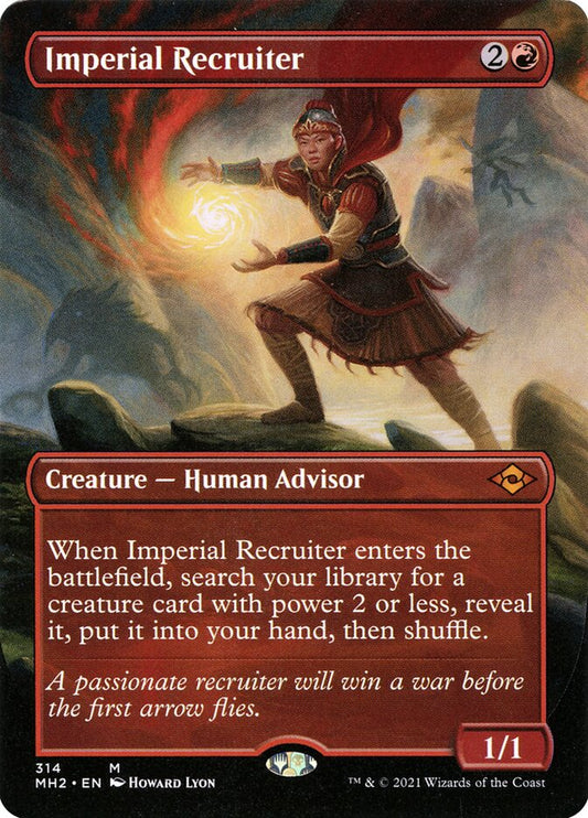 Imperial Recruiter Borderless Foil