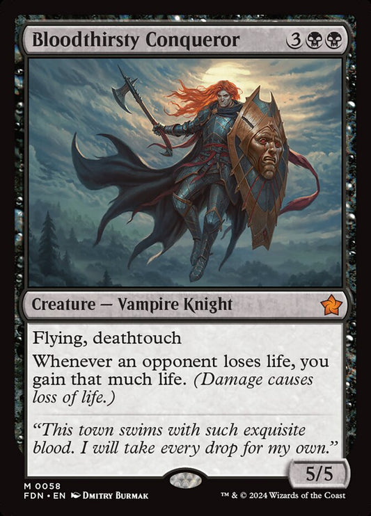 Bloodthirsty Conqueror Foil