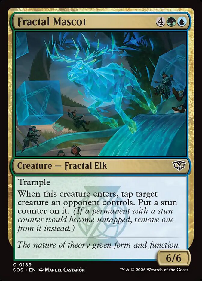 Fractal Mascot Foil