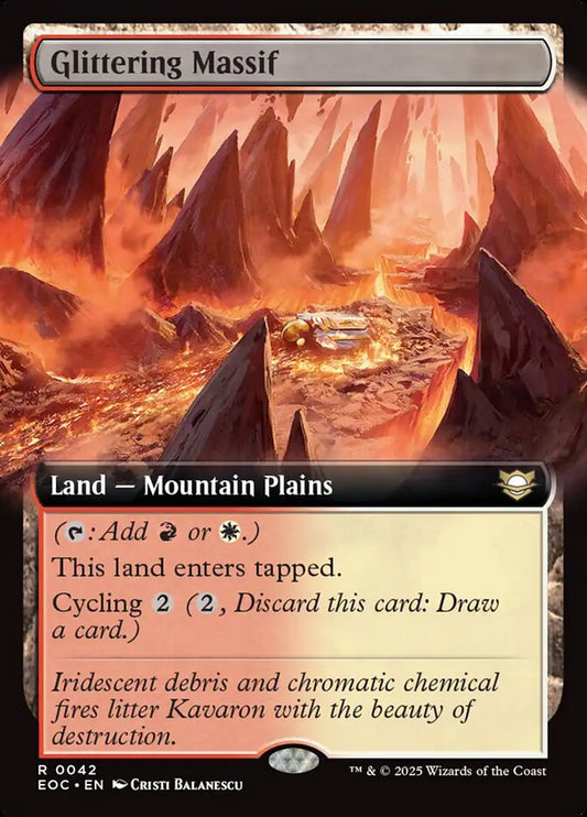 Glittering Massif Extended Art