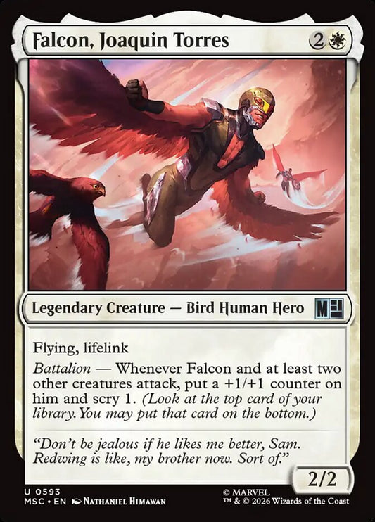 Falcon, Joaquin Torres Foil