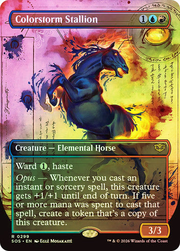 Colorstorm Stallion Borderless Foil