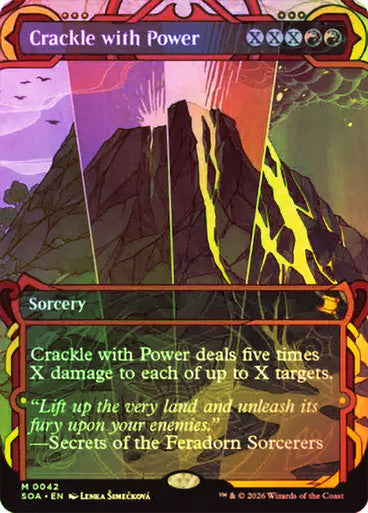 Crackle with Power Foil