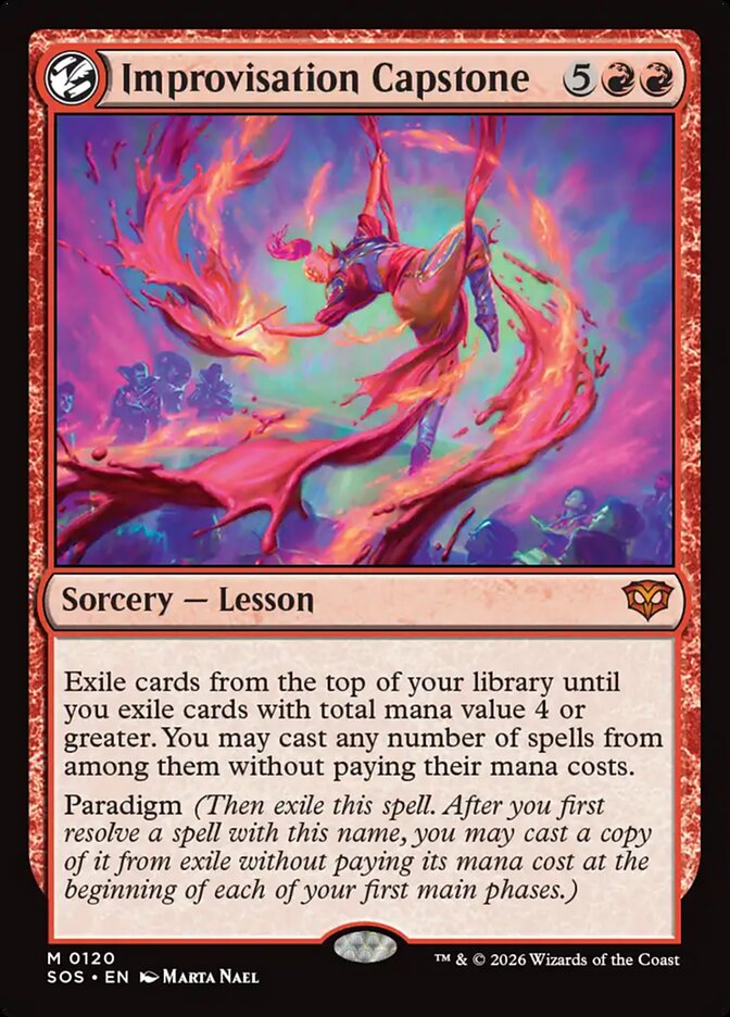 Improvisation Capstone Foil