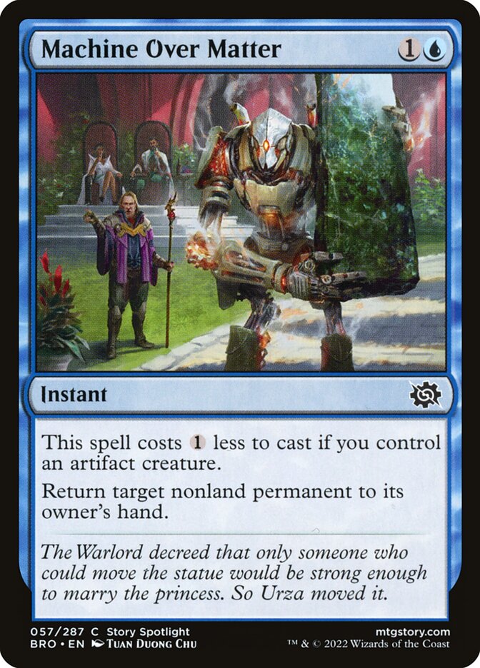 Machine Over Matter Foil