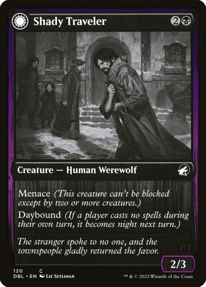Shady Traveler // Stalking Predator Foil