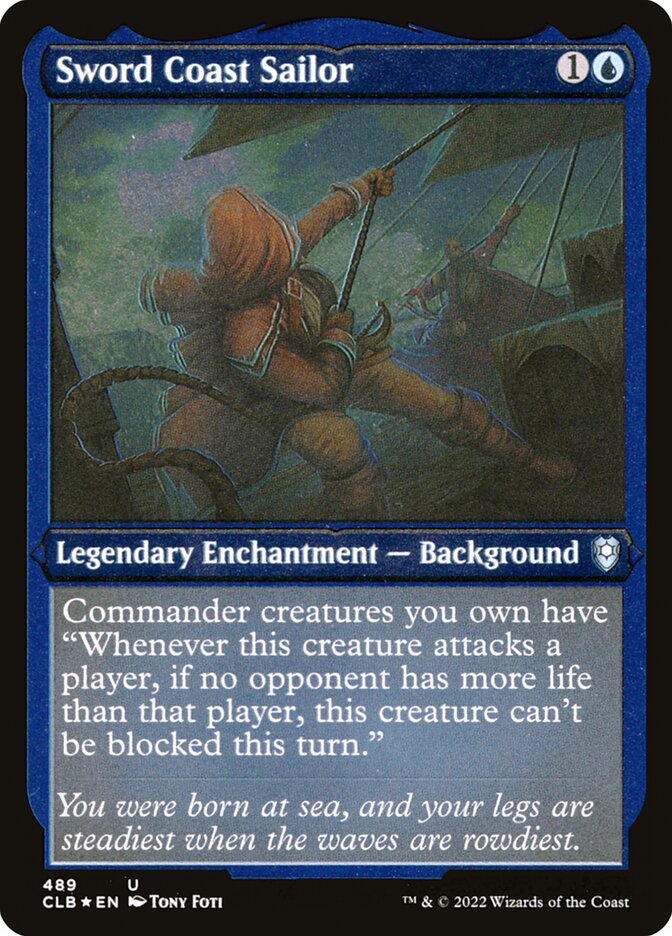Sword Coast Sailor Etched Foil