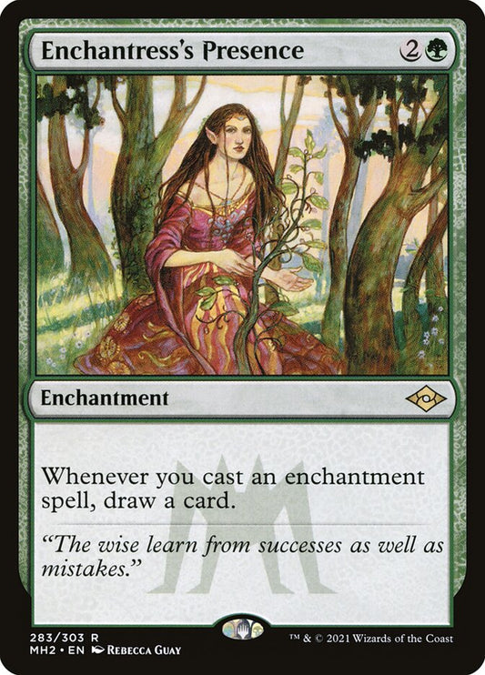 Enchantress's Presence Etched Foil