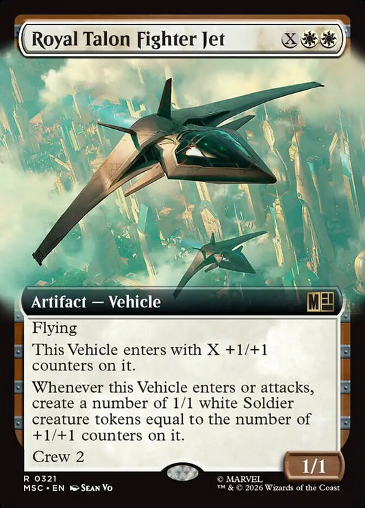 Royal Talon Fighter Jet Extended Art