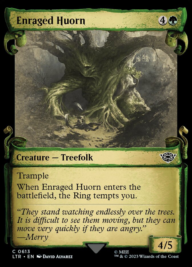 Enraged Huorn Showcase Silver Foil