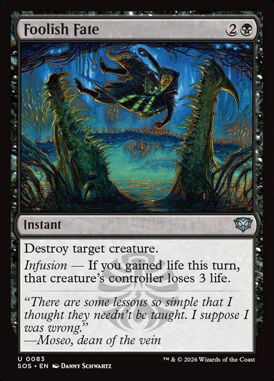 Foolish Fate Foil
