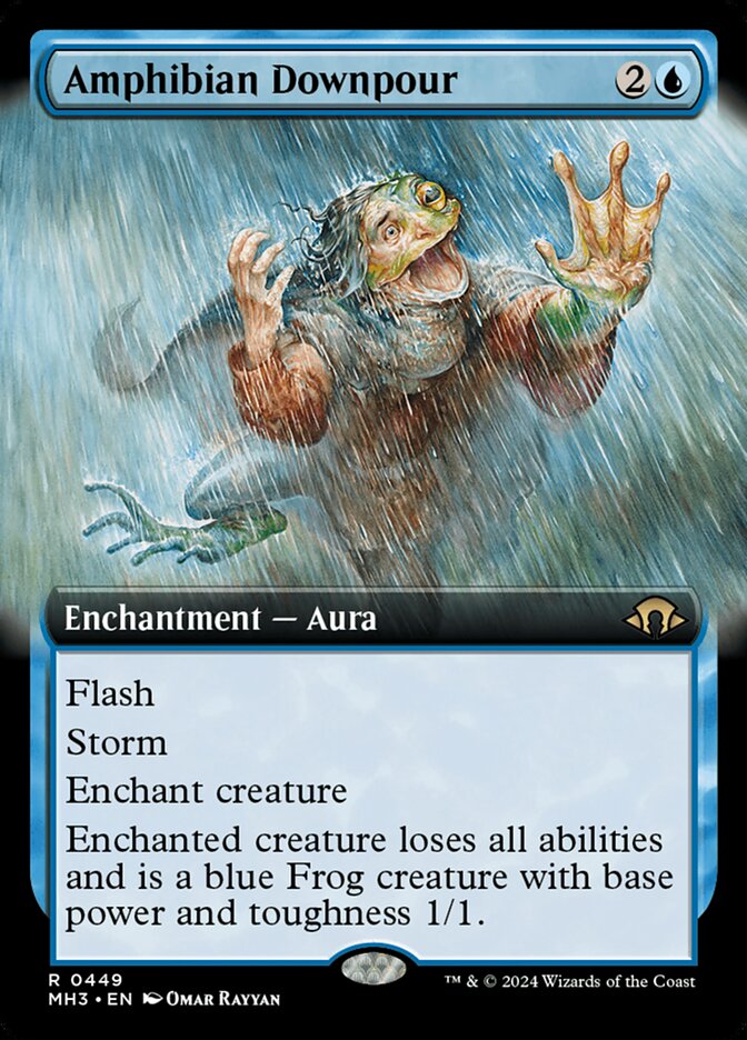 Amphibian Downpour Extended Art