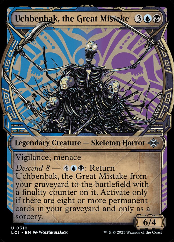 Uchbenbak, the Great Mistake Showcase Foil