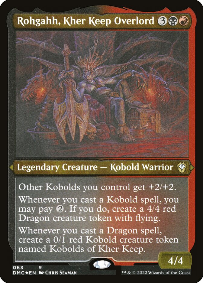 Rohgahh, Kher Keep Overlord Etched Foil