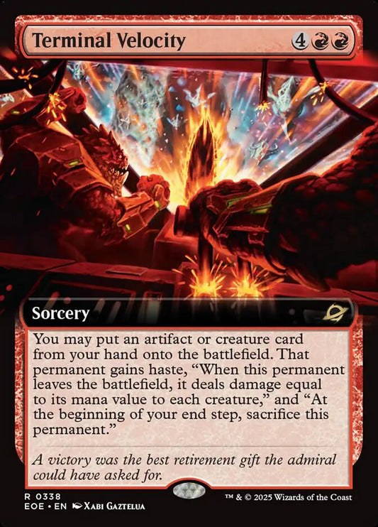 Terminal Velocity Extended Art