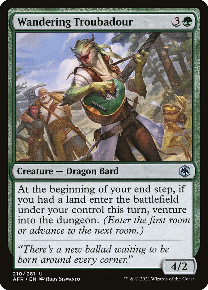 Wandering Troubadour Foil